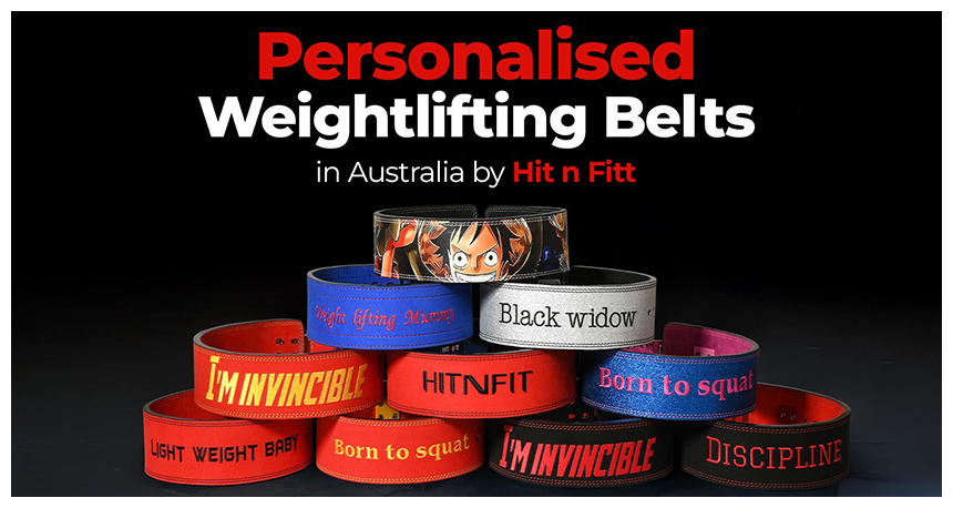 Personalised Weightlifting Belts