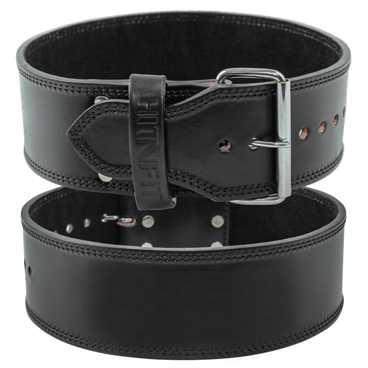 7mm Full Grain Vegetable-Tanned Leather Powerlifting Belt (Single Prong)