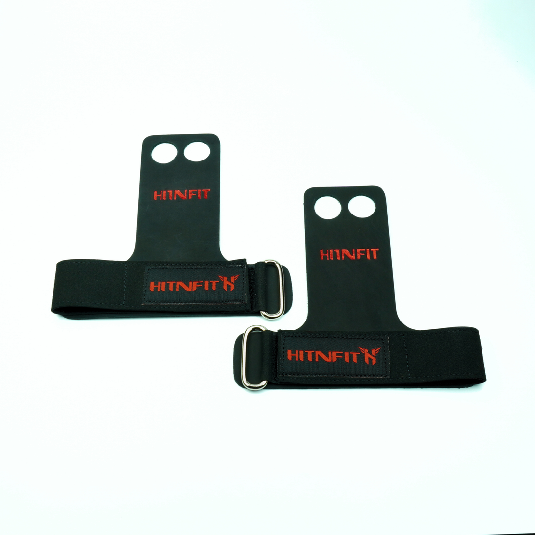 Leather Hand Grips - Fingerhole