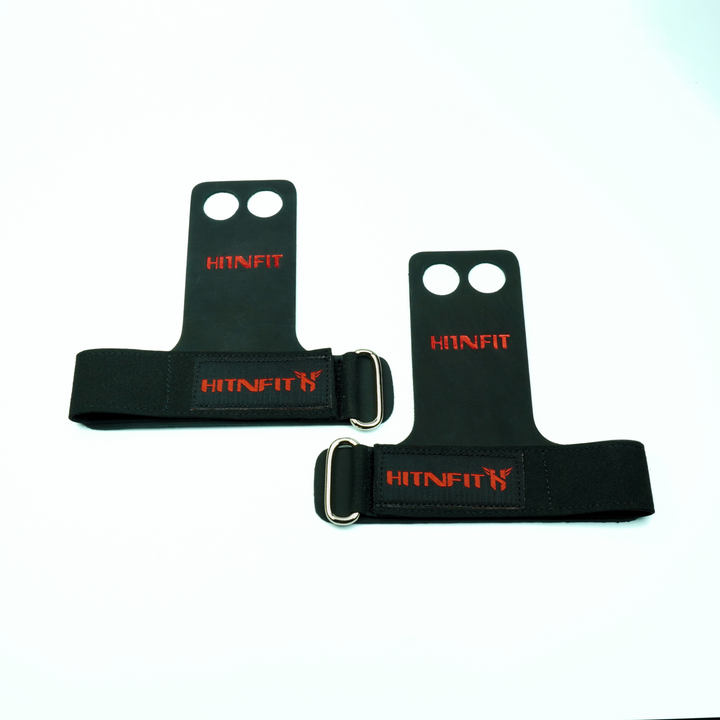 Leather Hand Grips - Fingerhole