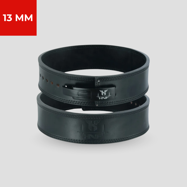 13mm Powerlifting Lever Belt (Premium - Black)
