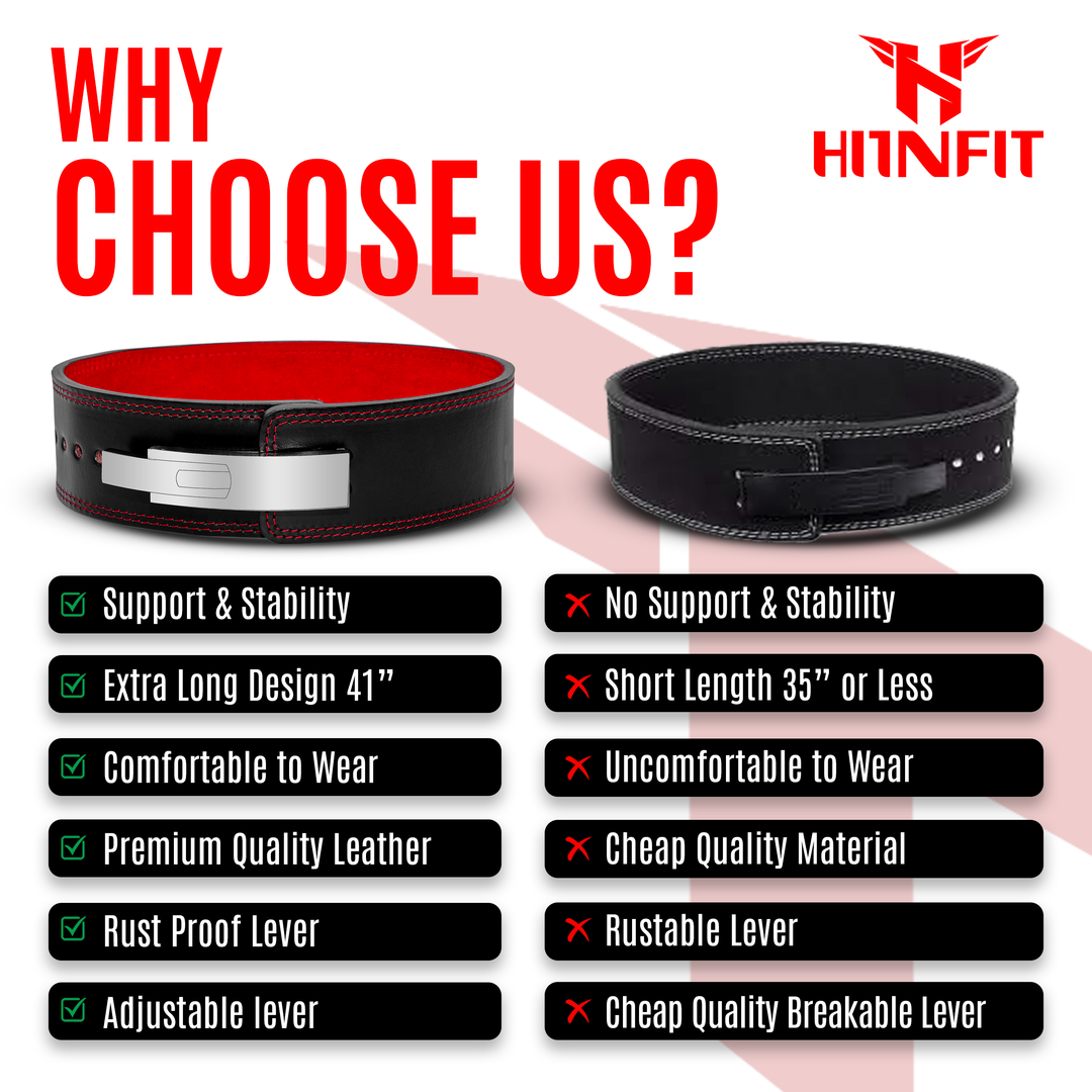 10mm Lever Powerlifting Belt