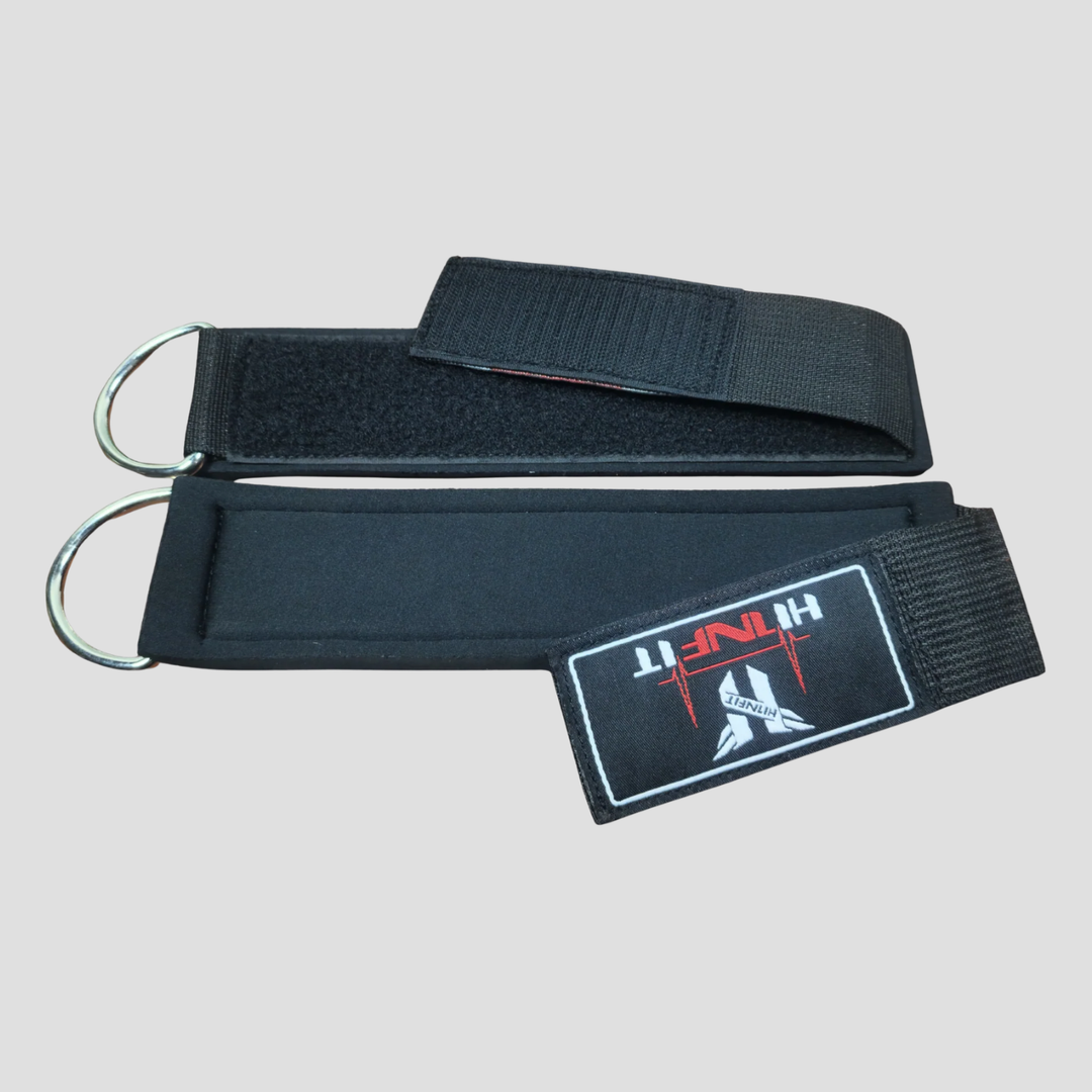Unisex Neoprene Ankle Straps V2 (Black - Pair)