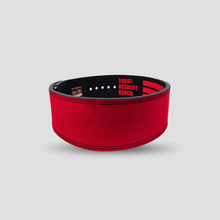 10mm Lever Belt (Red/Black - Premium Edition)