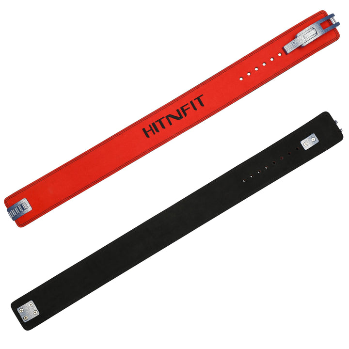13mm Powerlifting Lever Belt - Premium Edition (Red/Black)