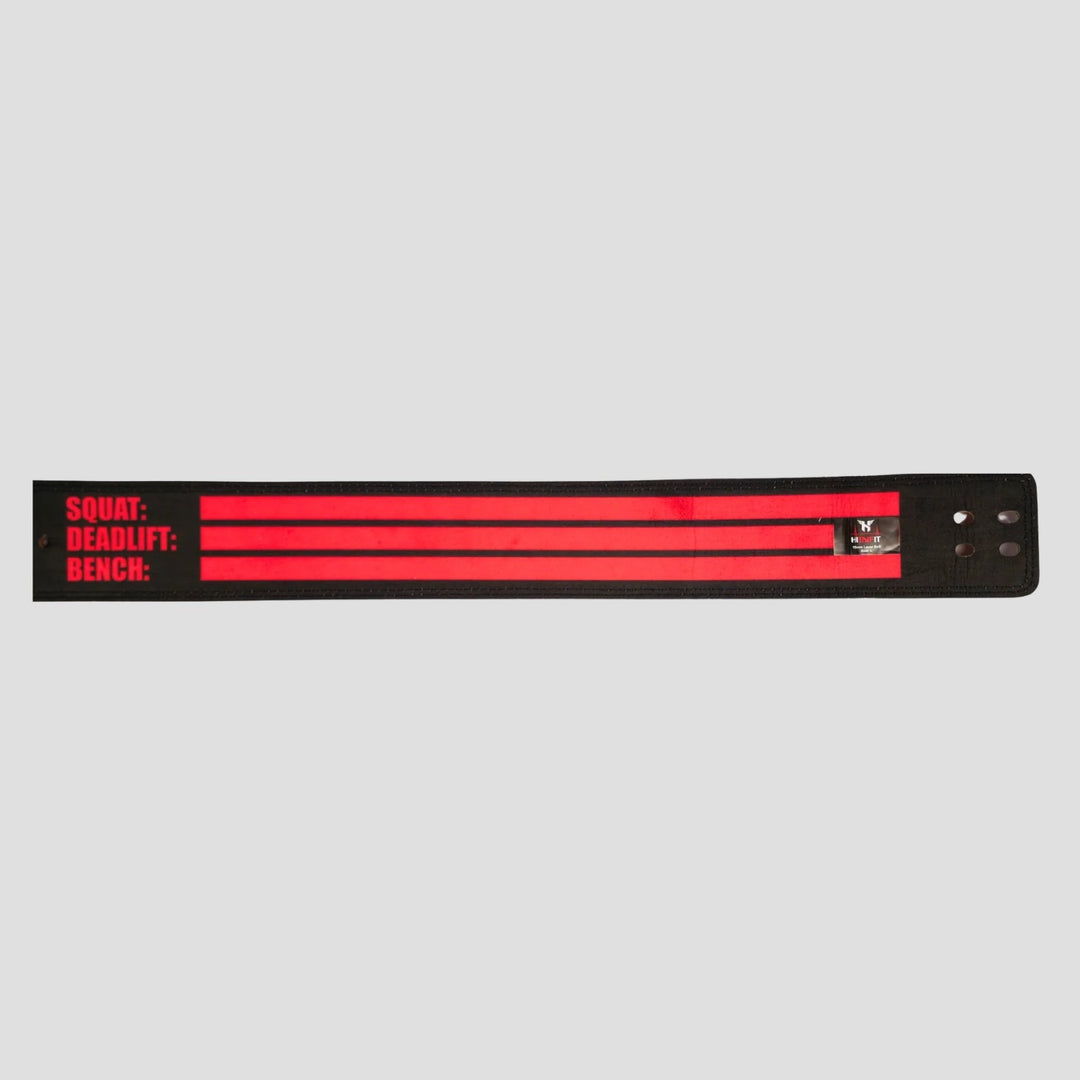 10mm Lever Belt (Red/Black - Premium Edition)