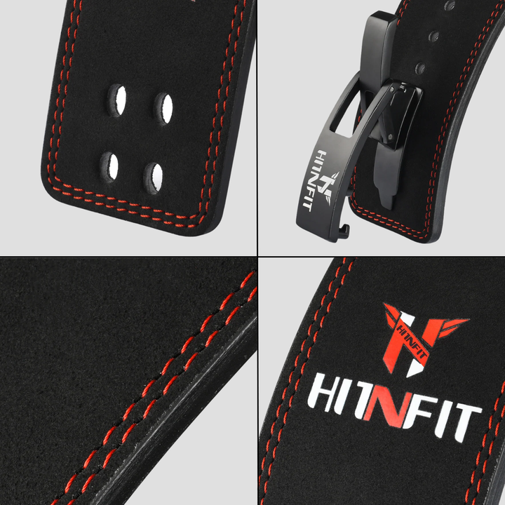 10mm Lever Belt - Black/Black
