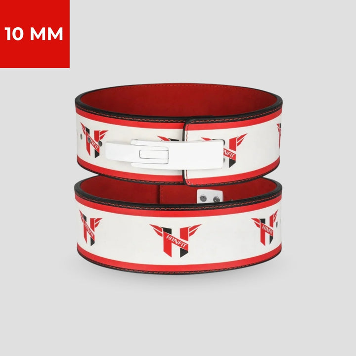 10mm Animated White Lever Belt (Hit n Fit)