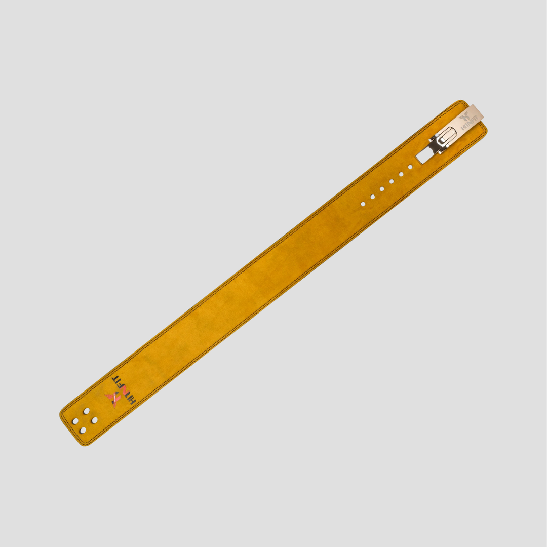 10mm Lever Belt - Yellow/Black