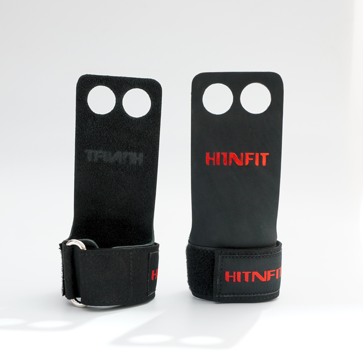 Leather Hand Grips - Fingerhole