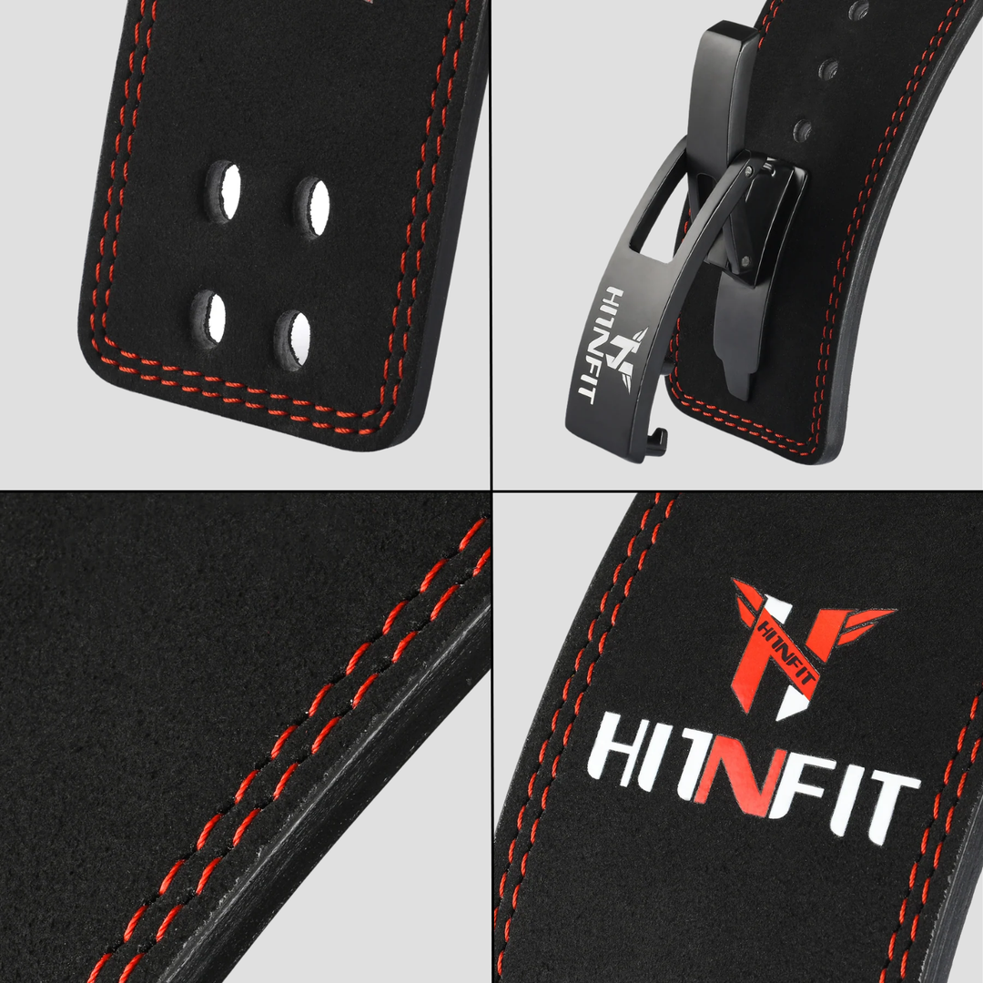 13mm Powerlifting Lever Belt (Black/Black)