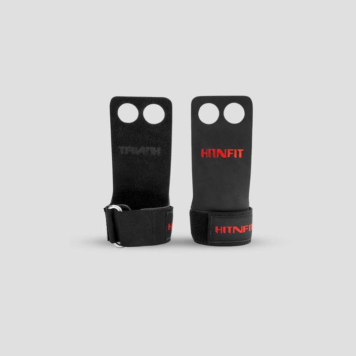 Leather Hand Grips - Fingerhole