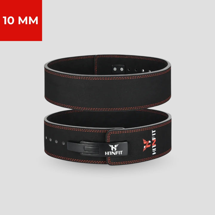 10mm Lever Belt - Black/Black