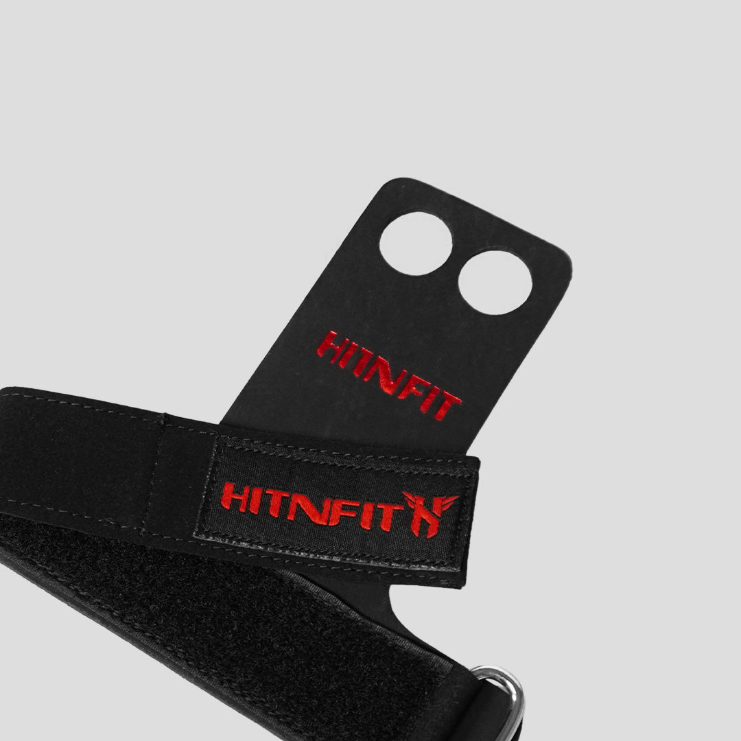 Leather Hand Grips - Fingerhole