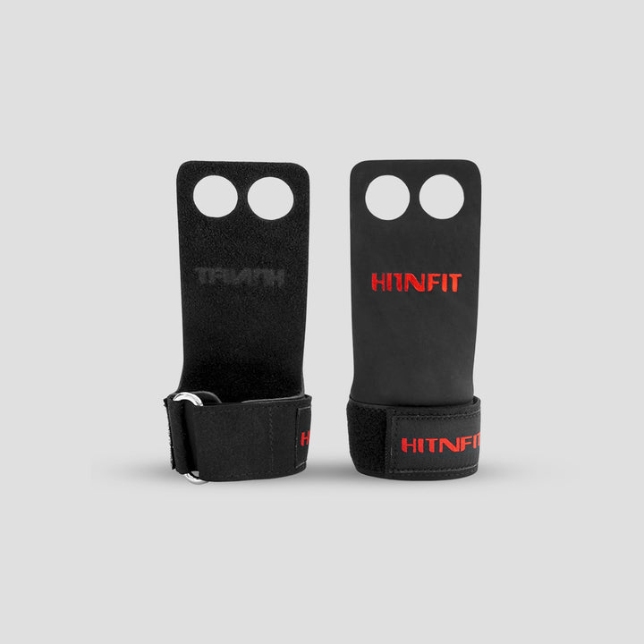 Leather Hand Grips - Fingerhole