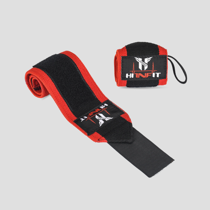 Black and red Wrist Wrap Hint n fit