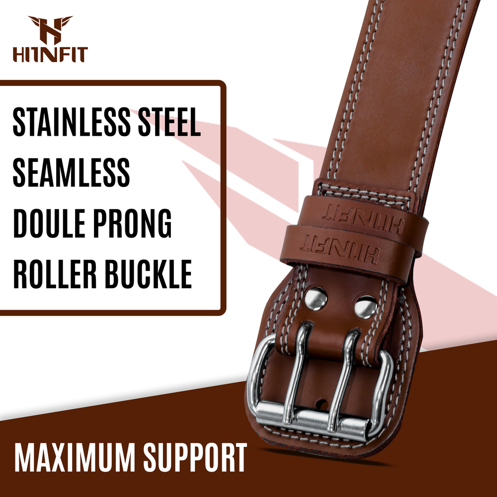 Classic Weightlifting Leather Belt