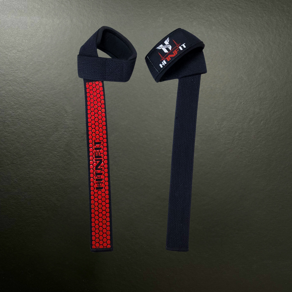 Cotton Neoprene Padded Lifting Straps 