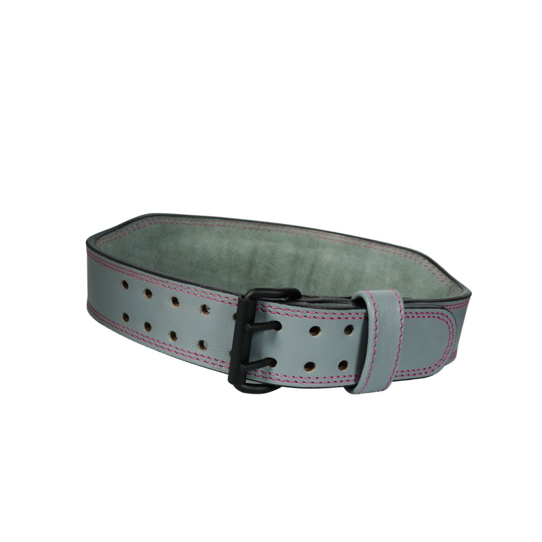 Custom Weightlifting Belt Gray