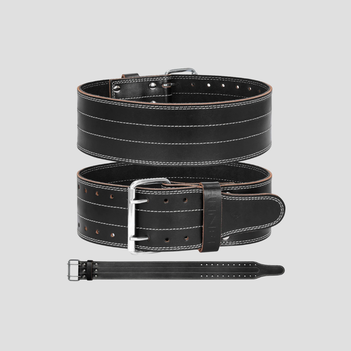 5mm Powerlifting Belt (Double Prong - Black)