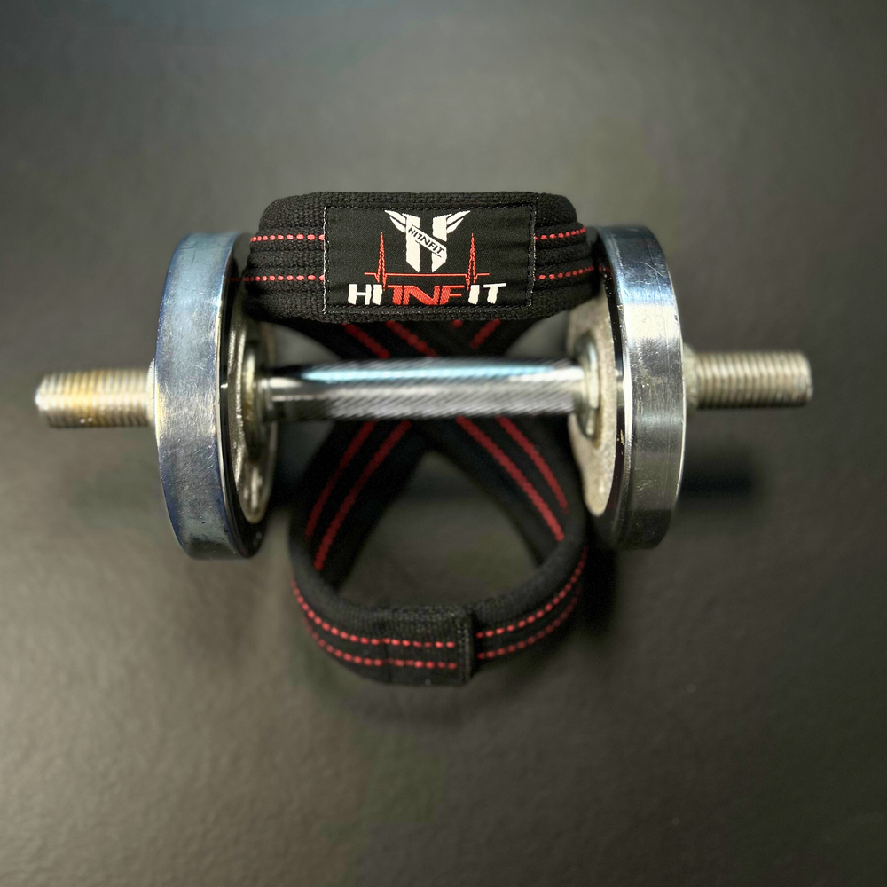 Figure 8 Cotton Lifting Straps with Anti-Slip Grip in AUSTRALIA