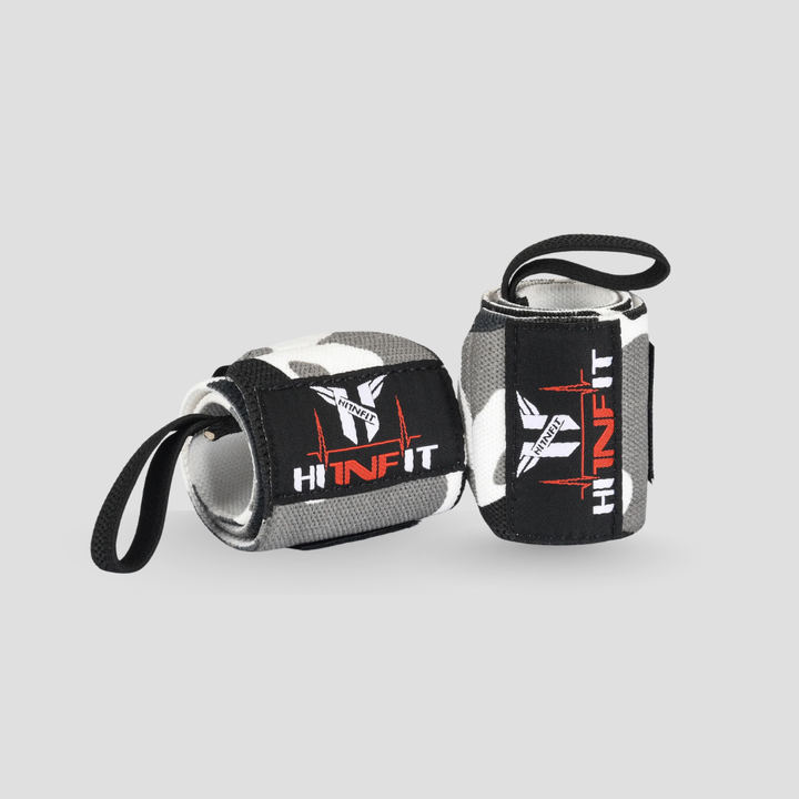Gray Camo Color Wrist Wrap 