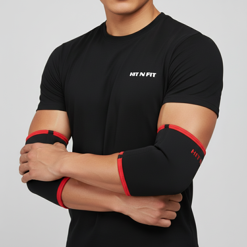 7mm Premium SBR Neoprene Elbow Sleeves V1 — Hit n Fit | SHOP NOW 7mm Premium SBR Neoprene Elbow Sleeves V1 — Hit n Fit | SHOP NOW