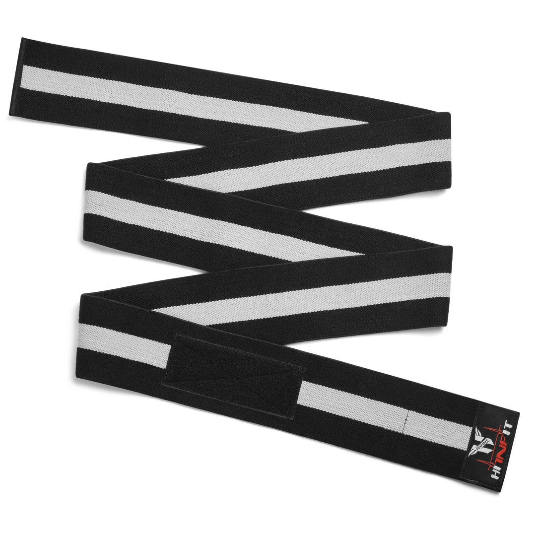 Knee Wraps Black and White