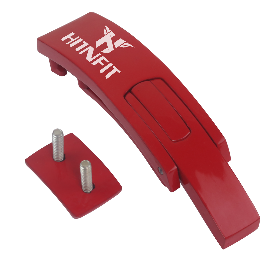 LEVER BELT RED BUCKLE