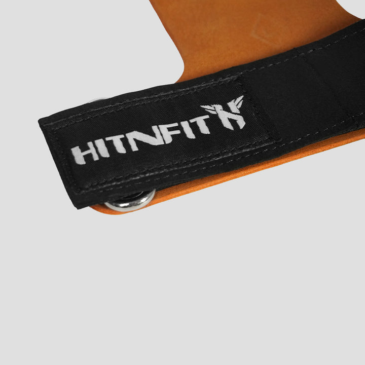 Leather Hand Grips with Hit n fit logo