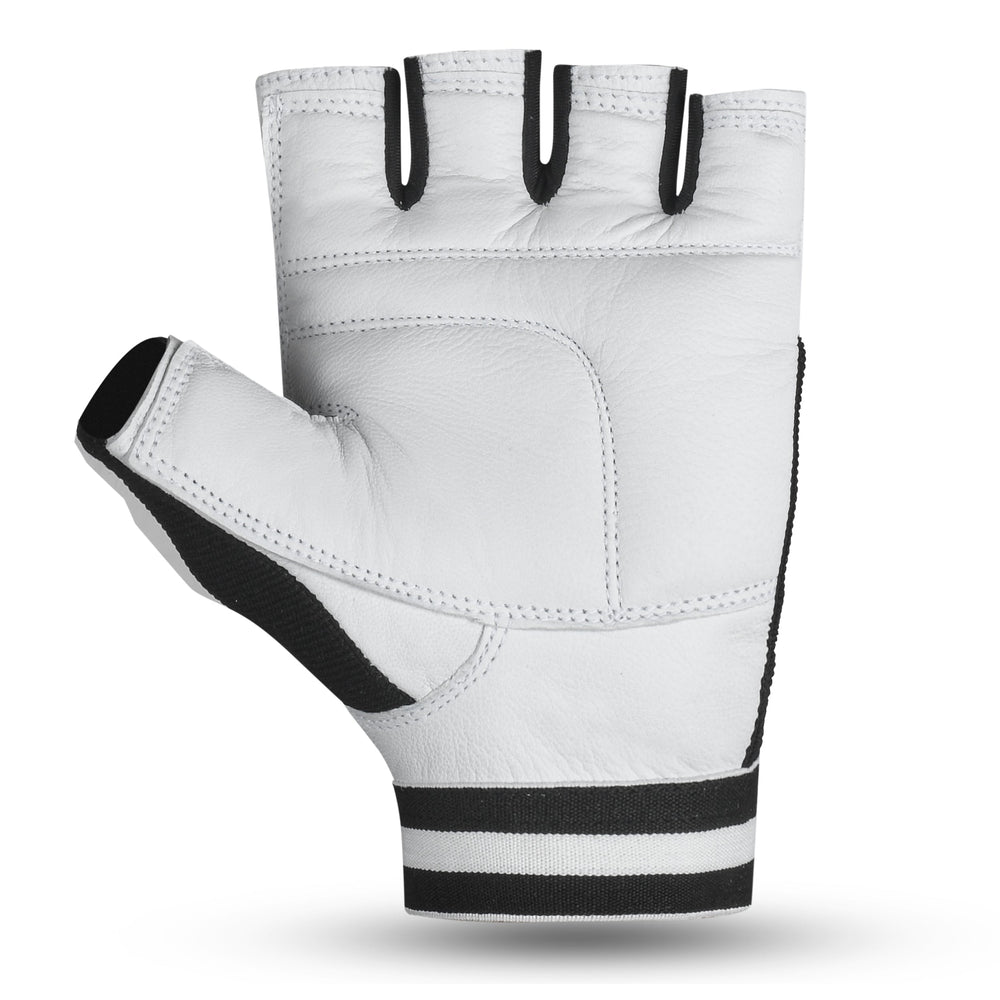 Leather Weightlifting Gloves