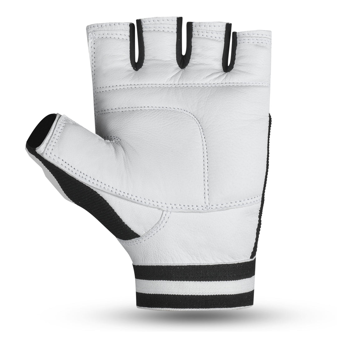 Leather Weightlifting Gloves