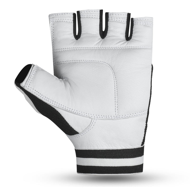 Leather Weightlifting Gloves