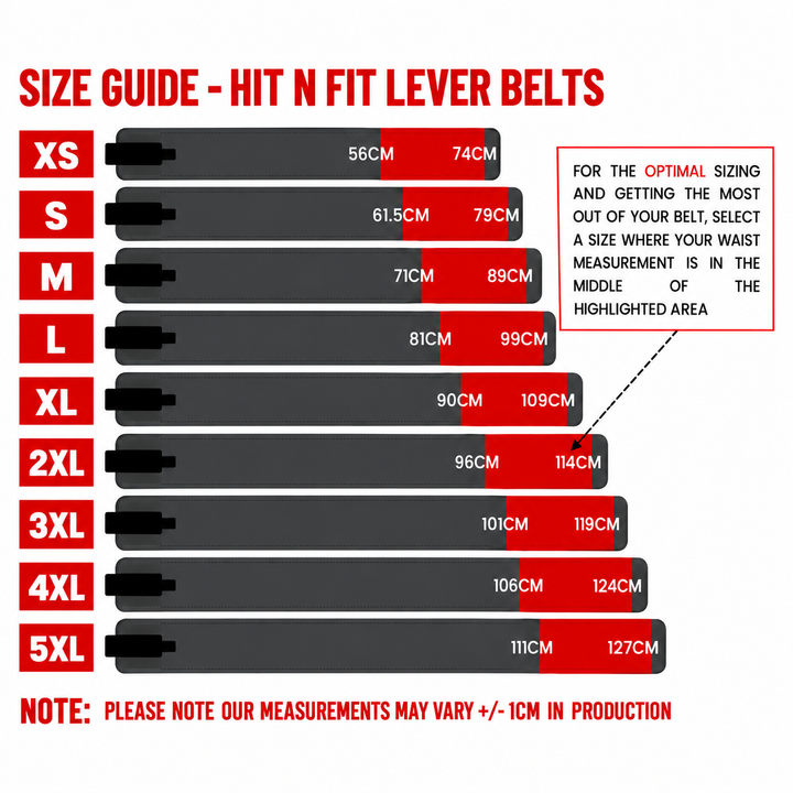 10mm Lever Belt - Premium Edition (Wonder Woman Design)