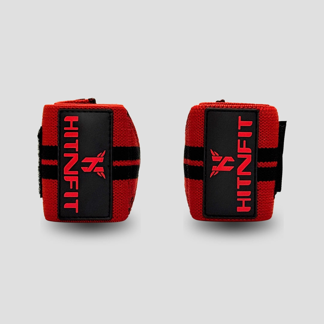 Red Weightlifting Wrist Wrap