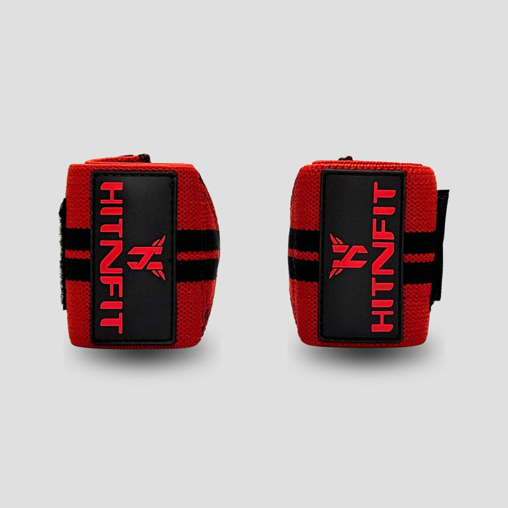 Red Weightlifting Wrist Wrap
