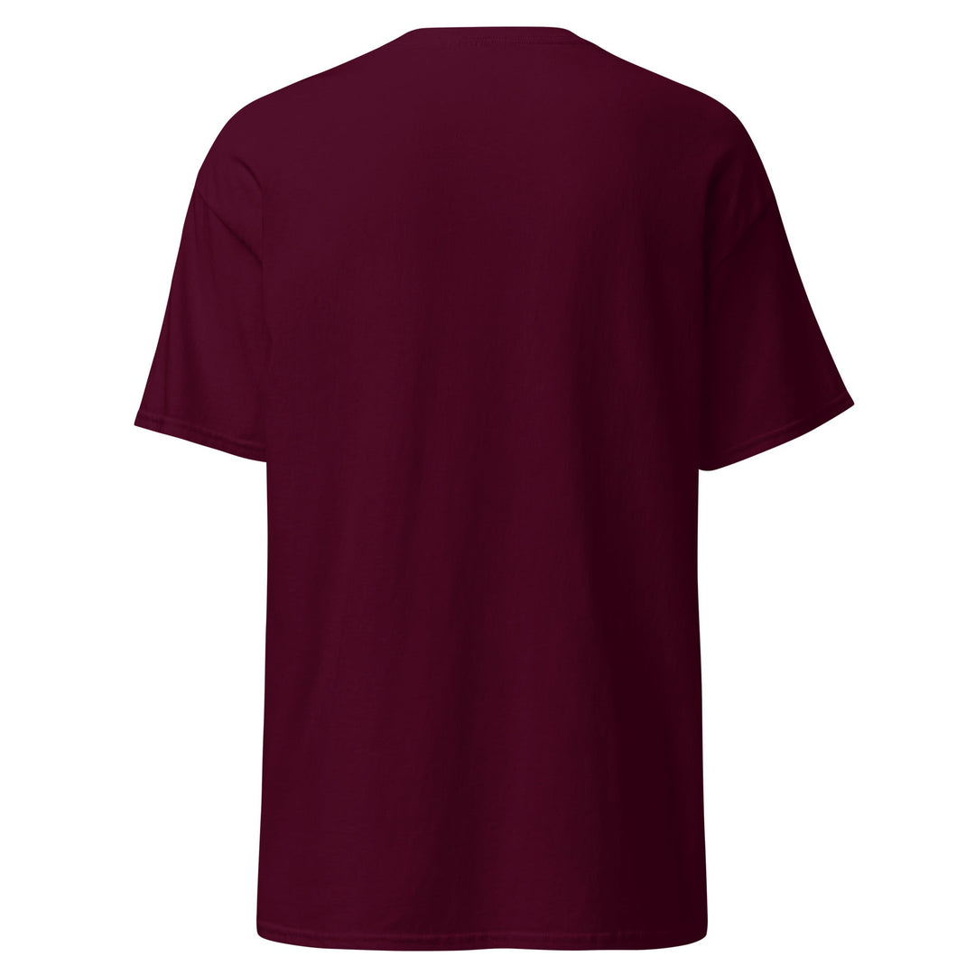 Unisex Maroon Classic T Shirt