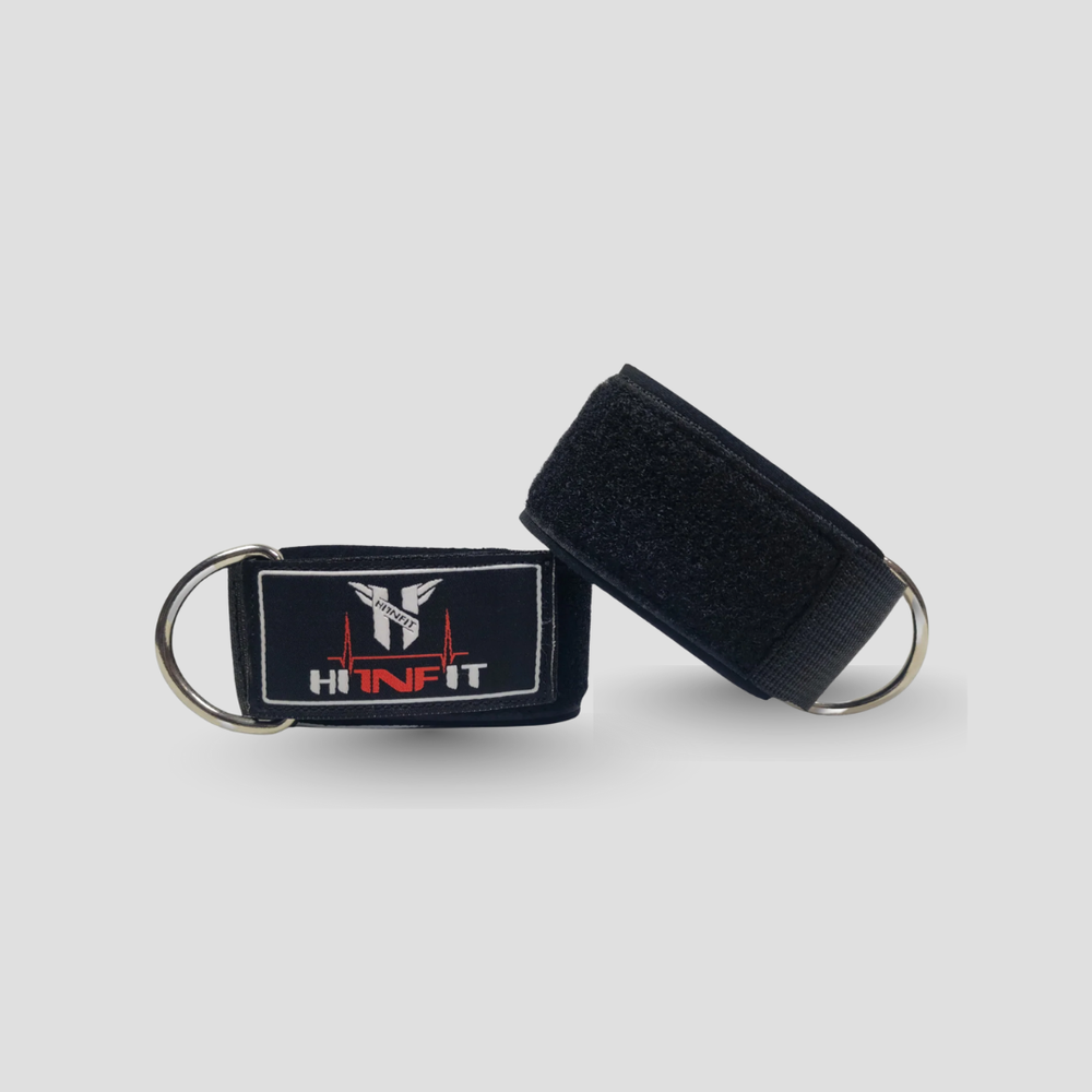 Unisex Neoprene Ankle Straps V2 (Black - Pair)