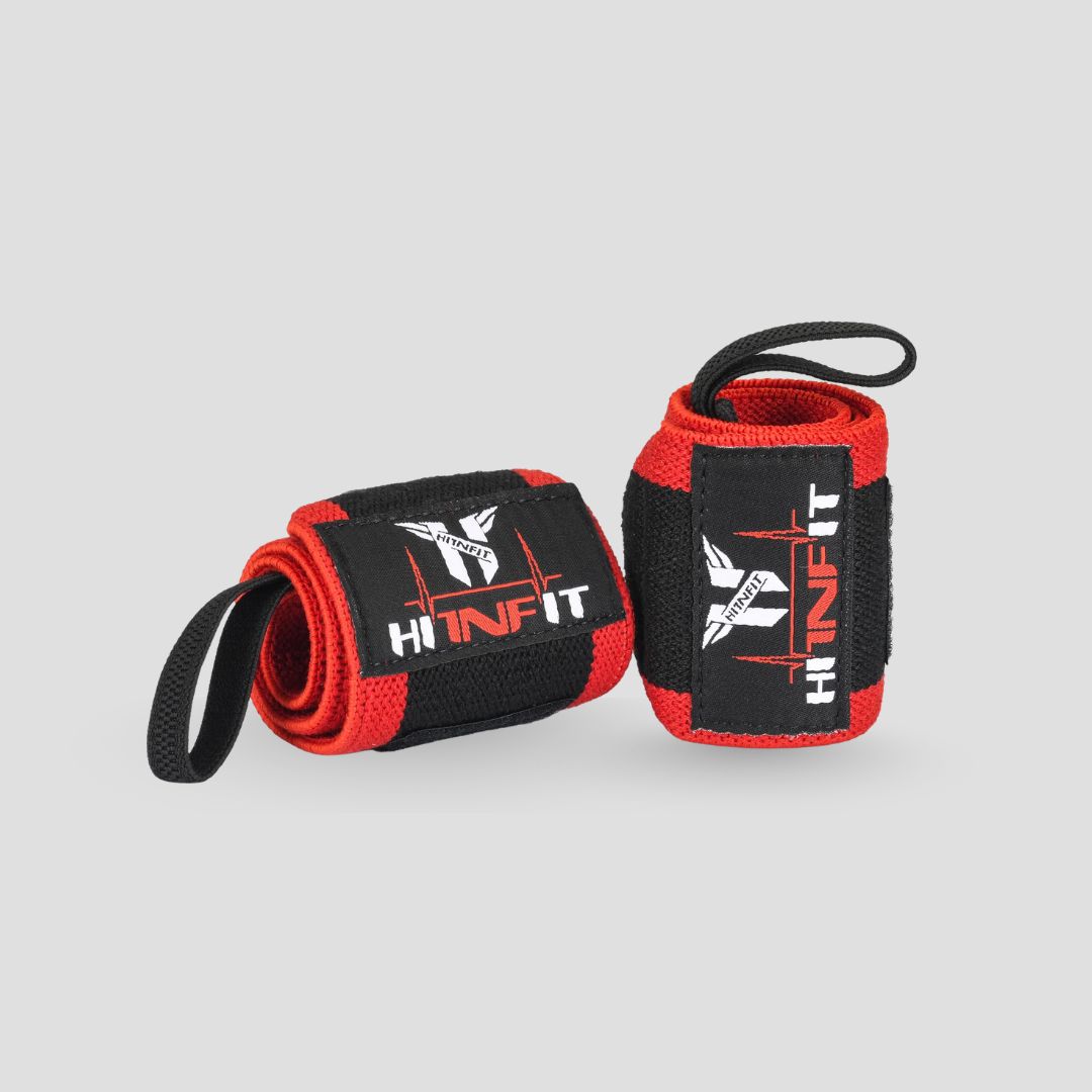 Wrist Wrap Red Pair