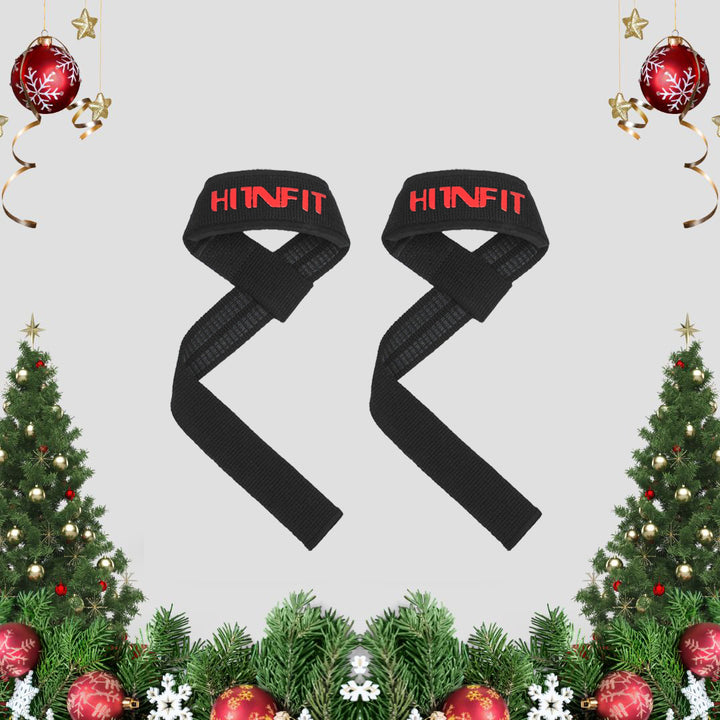 Cotton Lifting Wrist Straps (Neoprene Paded with DuraGrip)